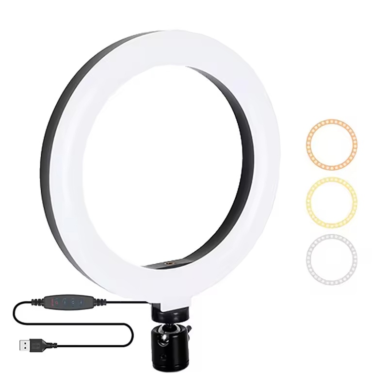 Photography Lighting Tent - 16/26/33cm Selfie-Ringlicht Fotografie-Aufhellungslicht LED-Ringleuchte Sanftes Augenschutz-Fotolicht