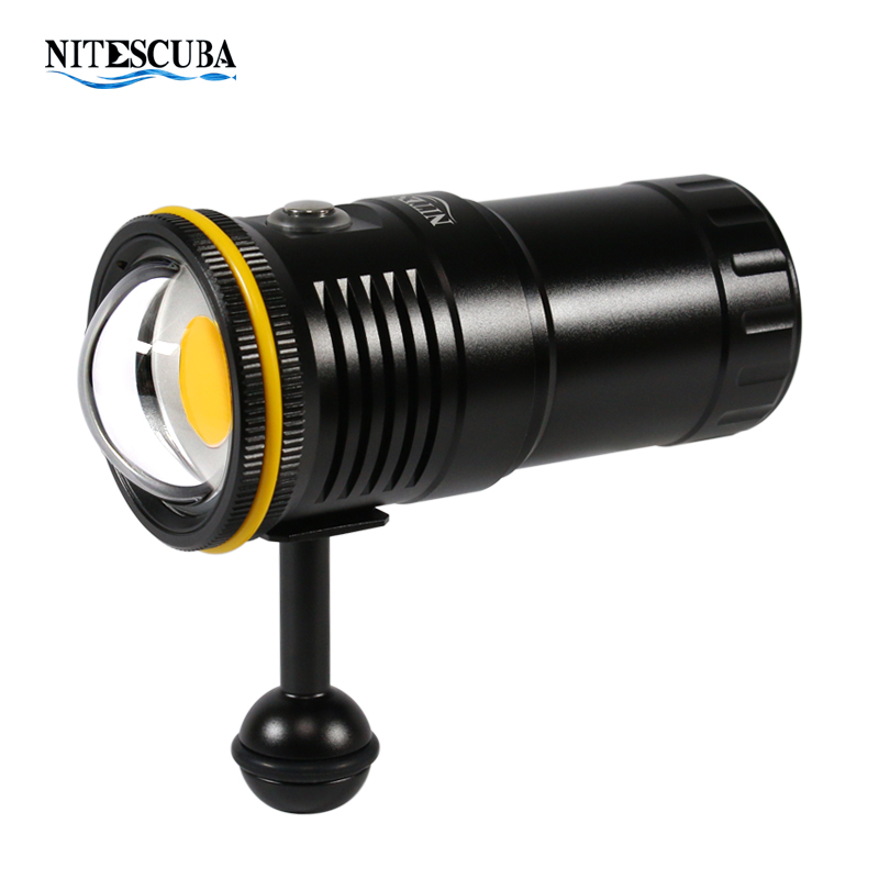 Photography Lighting Angles - Nitescuba NSV60 LED-Tauchvideoleuchte 6000 Lumen Weitwinkel