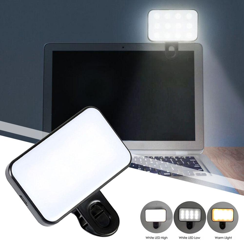 Photography Lighting Patterns - Taschen-LED-Selfie-Licht für iPhone, iPad, Handy, Laptop,