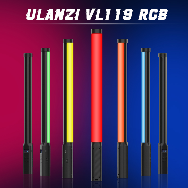 Photography Lighting Styles - Ulanzi VL119 Handheld RGB Bunte Stick