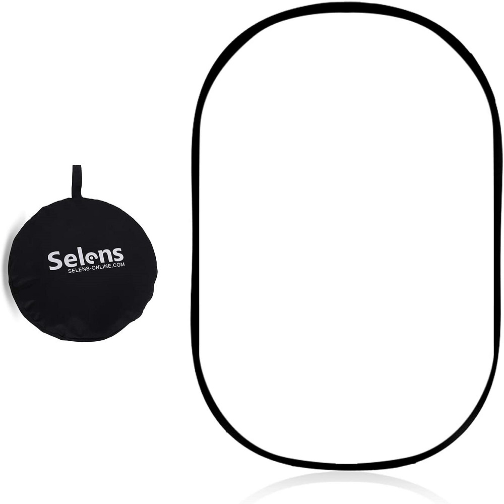 Photography Lighting Reflector - Selens Weißer Diffusor, faltbarer Lichtdiffusor, Lichtdiffusionspanel,