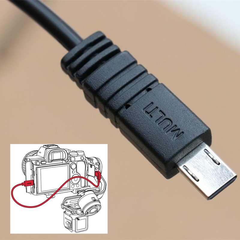 Sony Camera A7 Iv - Typ-C-zu-Multi-USB-Kamera-Ladekabel für zhiyun m3 sony a7r