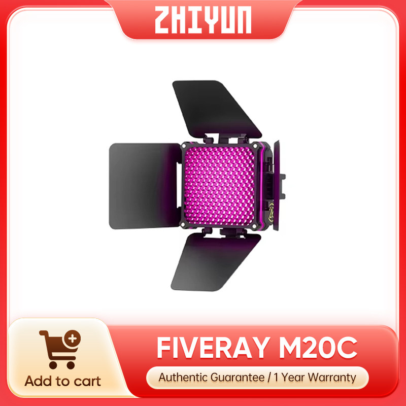 Photography Lighting Styles - ZHIYUN FIVERAY M20C RGB M20 Zweifarbige