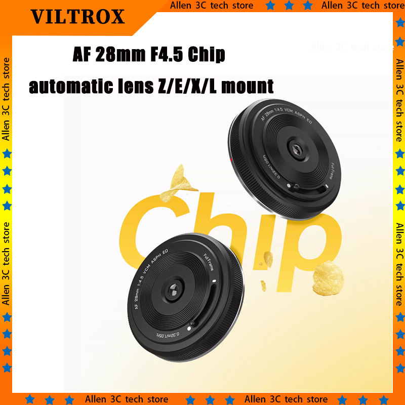 Photography Lighting Angles - Viltrox 28mm F4.5 Pancake-Objektiv mit Autofokus