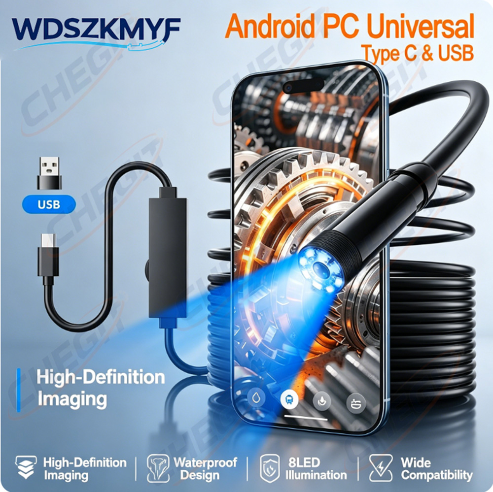 Macro Photography Led Lighting - NEUES USB-Endoskop für OTG-Android-Handys, 7-mm-Boreskop-Inspektionskamera, IP67