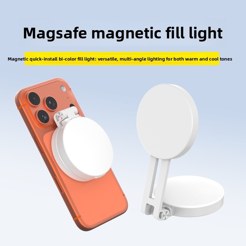 Photography Lighting Patterns - Magsafe Handy LED-Ringlicht Tragbares Zweifarbiges Dimmbares