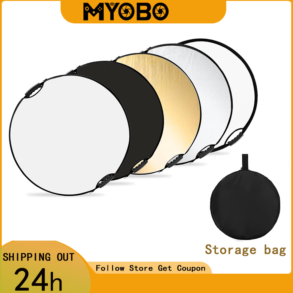 Photography Lighting Reflector - MYOBO Reflektor für Fotografie Zusammenklappbarer Lichtreflektor
