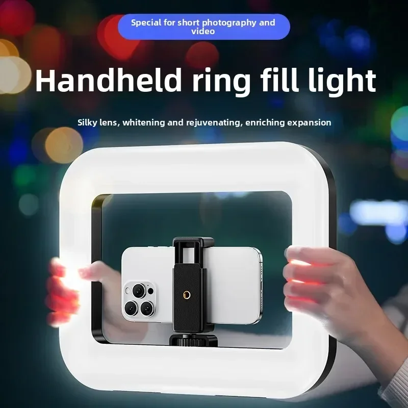 Photography Lighting Tent - Tragbare Handheld-Ring-LED-Leuchte Neue Kaninchenkäfig-Beleuchtung Fotografie-Lampe für