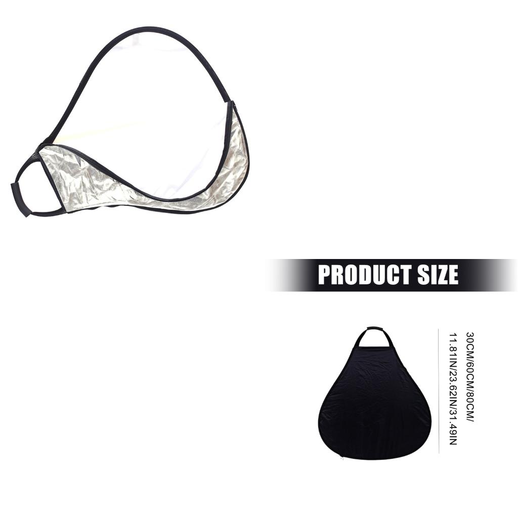 Photography Lighting Reflector - Dreieckiger Reflektor mit für Fotografie, Fotostudio-Beleuchtung