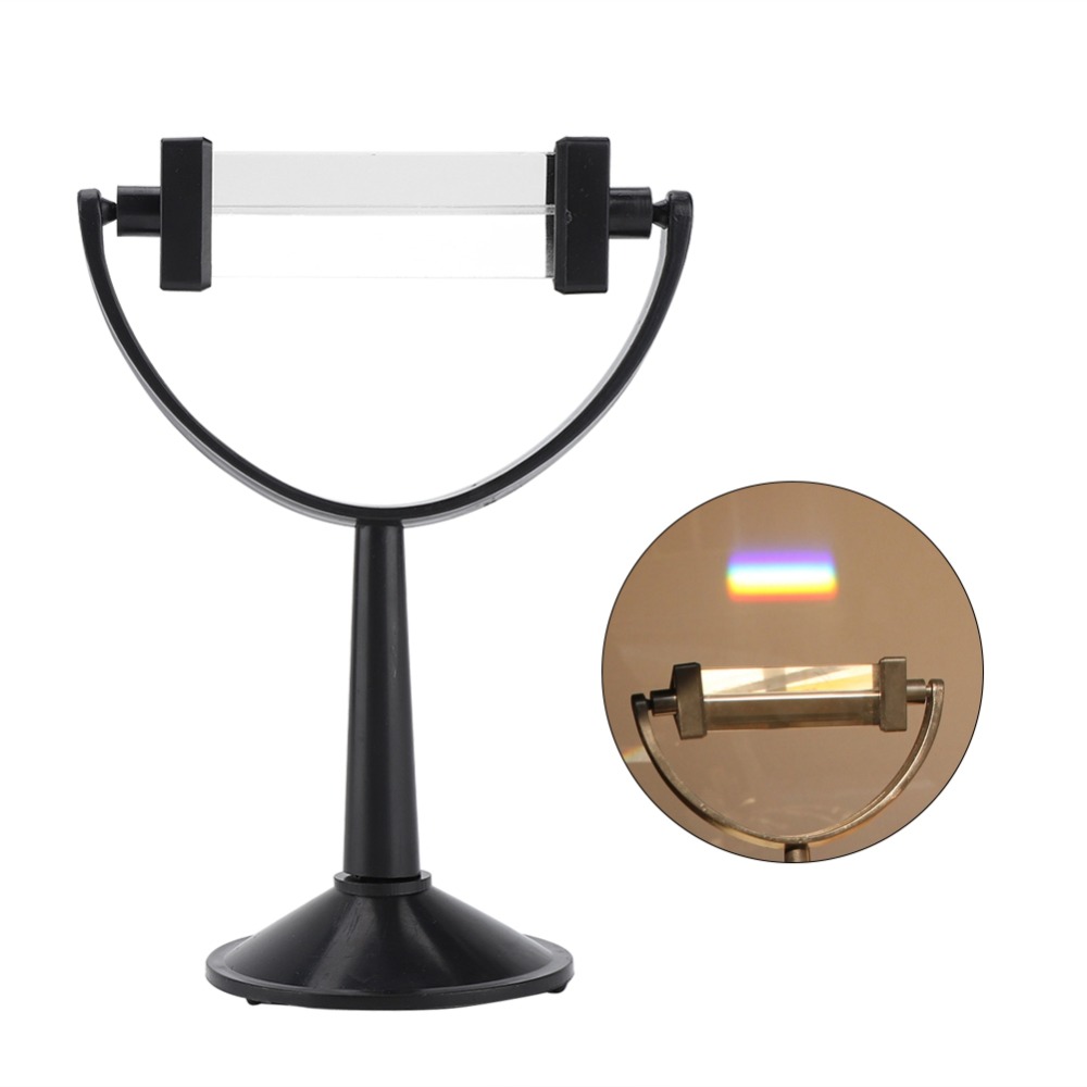 Lighting Glass Photography - Gleichseitiges Prisma aus optischem Glas, dreieckiges