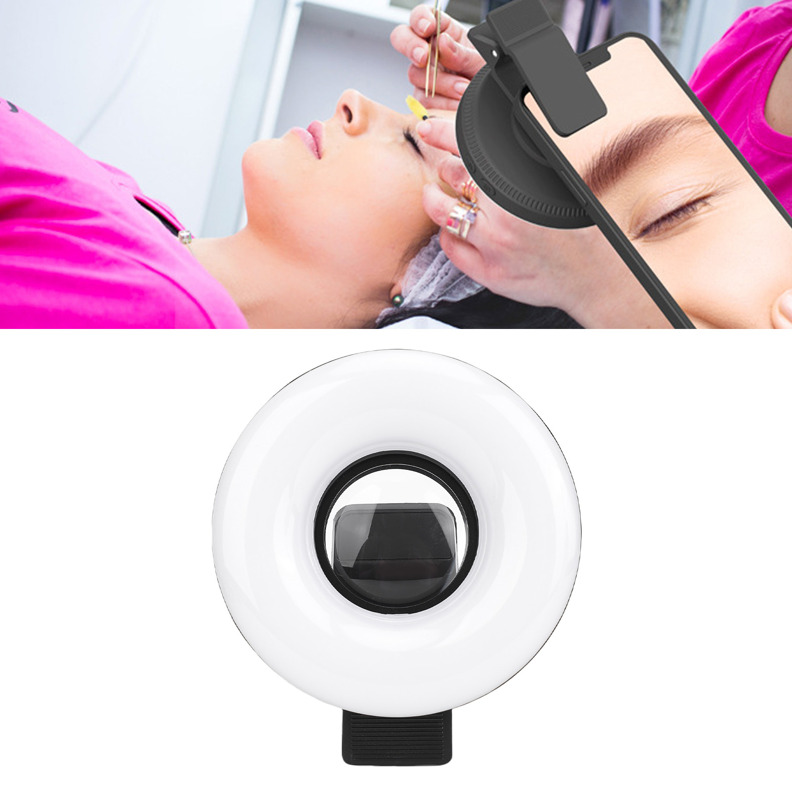 Macro Photography Led Lighting - Telefon-LED-Licht, 15 x Makrolinse, LED-Fülllicht, kompakte