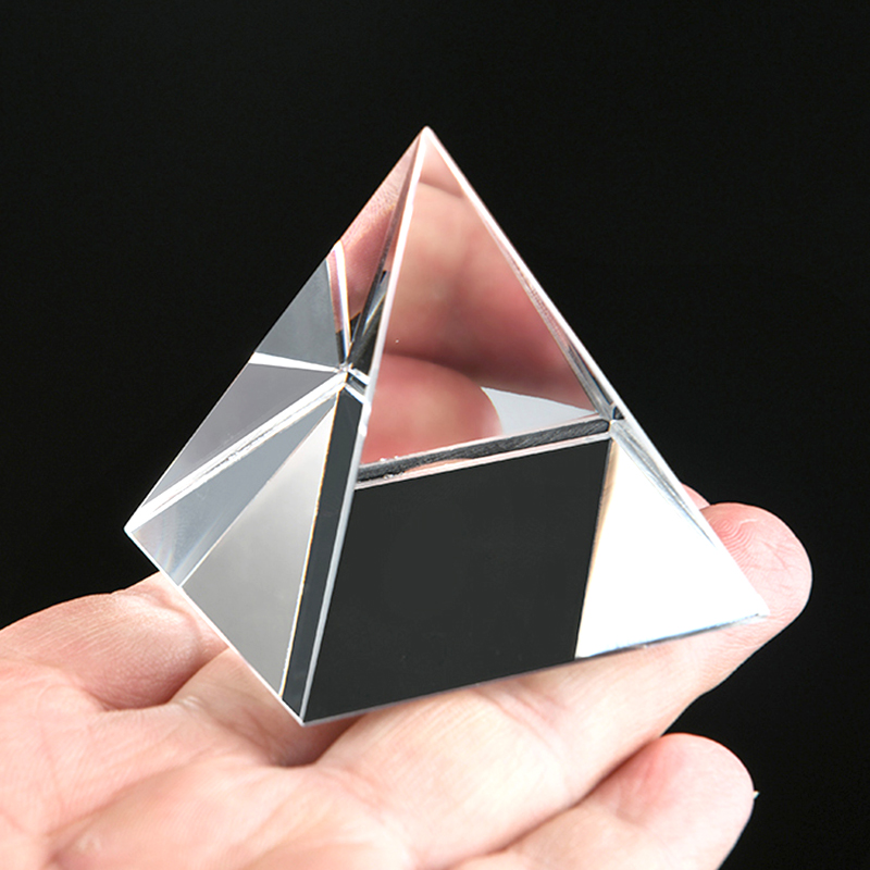 40mm/60mm Viereckige Pyramide  – Lighting Glass Photography Bewertung und Preis