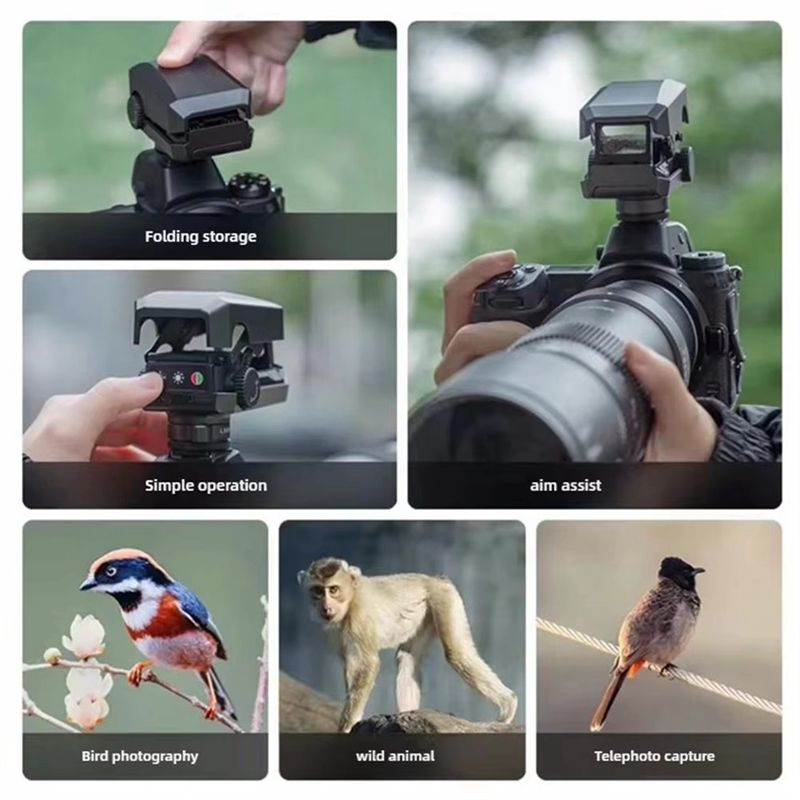 Teleobjektiv-Lichtpunktvisier  – Photography Lighting Assistant Bewertung und Preis