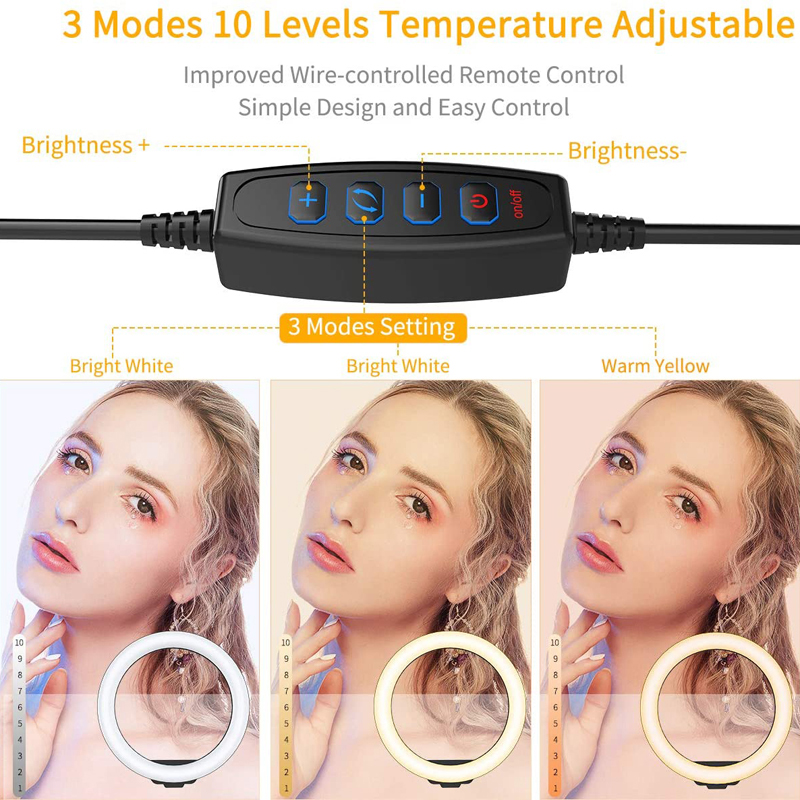 6/10/12 Zoll LED-Selfie-Ringli – Photography Lighting Tent Bewertung und Preis