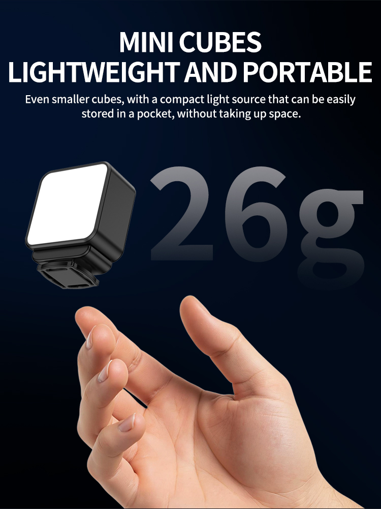 Magnetisches Mini-LED-Videolic – Photography Lighting Styles Bewertung und Preis