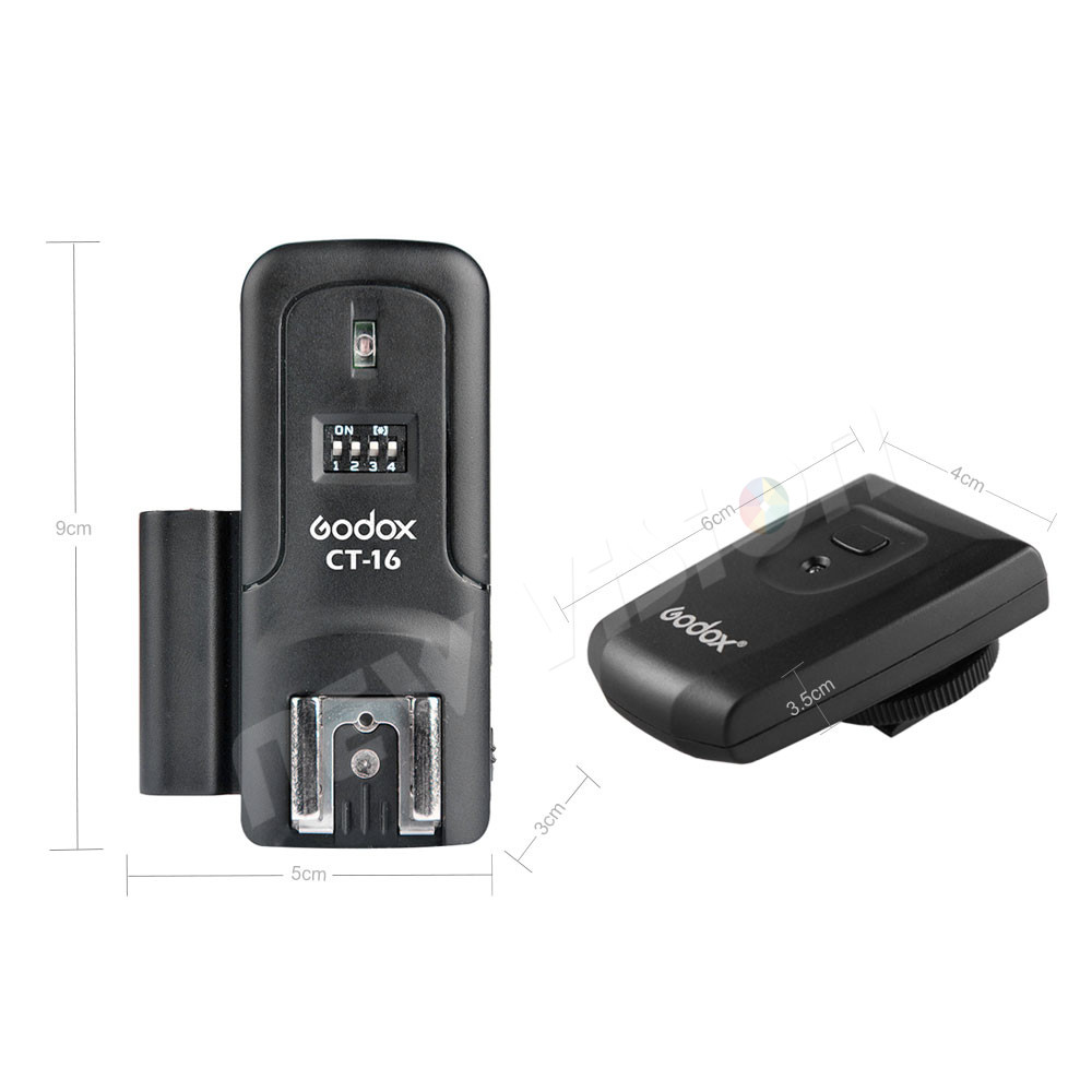 Godox CT-16 Blitzauslöser, 16  – Trigger Receiver Set Bewertung und Preis