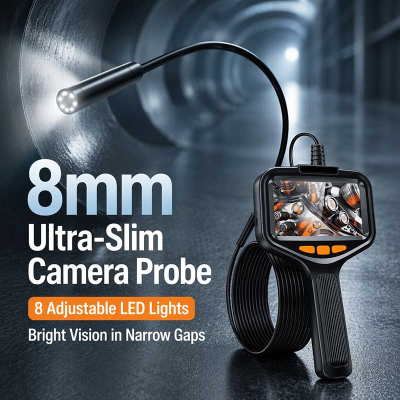 1080P HD Industrie-Boreskopkam – Macro Photography Led Lighting Bewertung und Preis