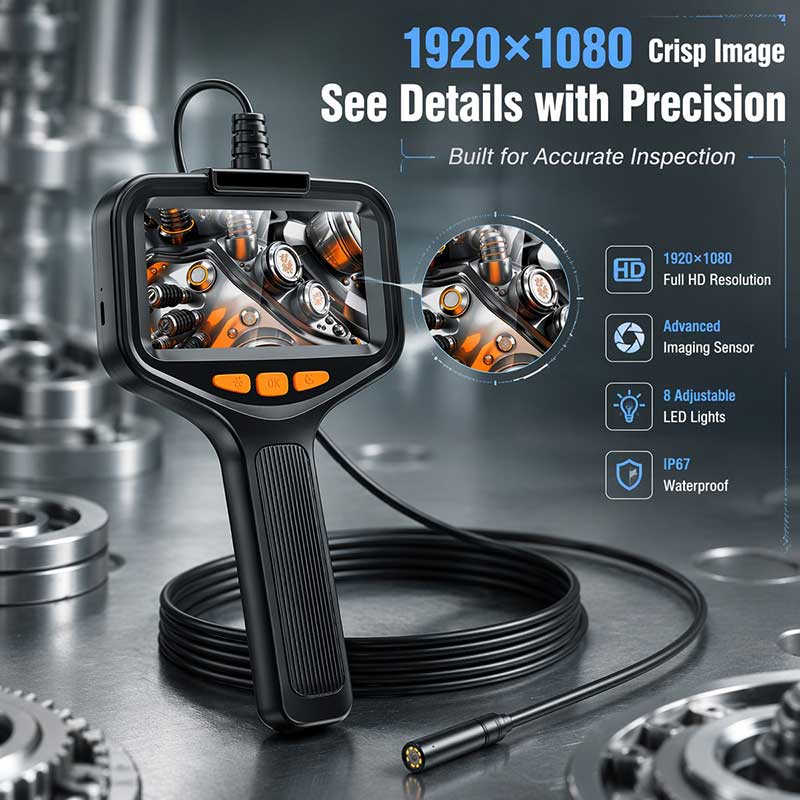 1080P HD Industrie-Boreskopkam – Macro Photography Led Lighting Bewertung und Preis