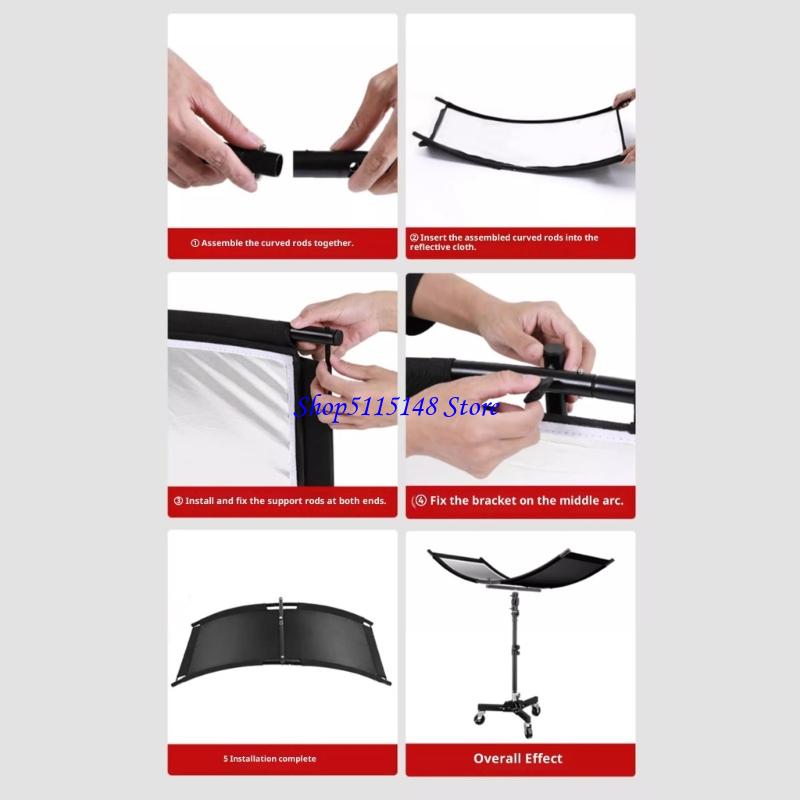 F3MA Kompakt gebogener Fotogra – Photography Lighting Reflector Bewertung und Preis