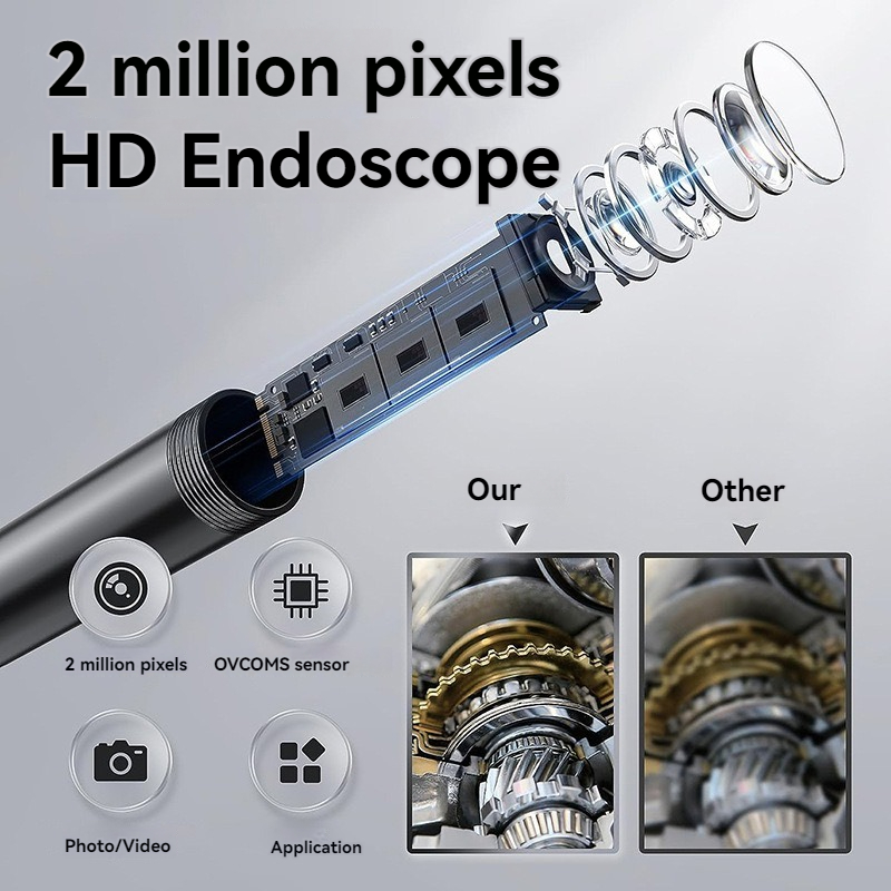 Industrielles Endoskop mit 8-m – Macro Photography Led Lighting Bewertung und Preis
