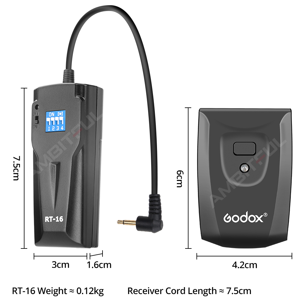 Godox RT-16 16-Kanal Drahtlose – Trigger Receiver Set Bewertung und Preis