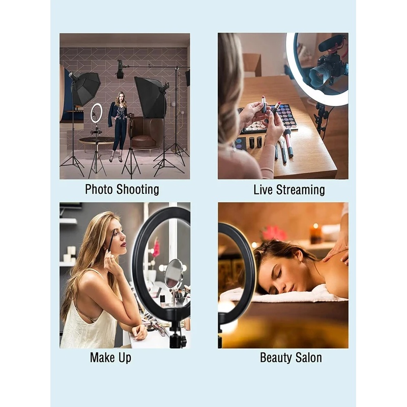 Desiontal 26cm Ringlicht mit S – Photography Lighting Styles Bewertung und Preis