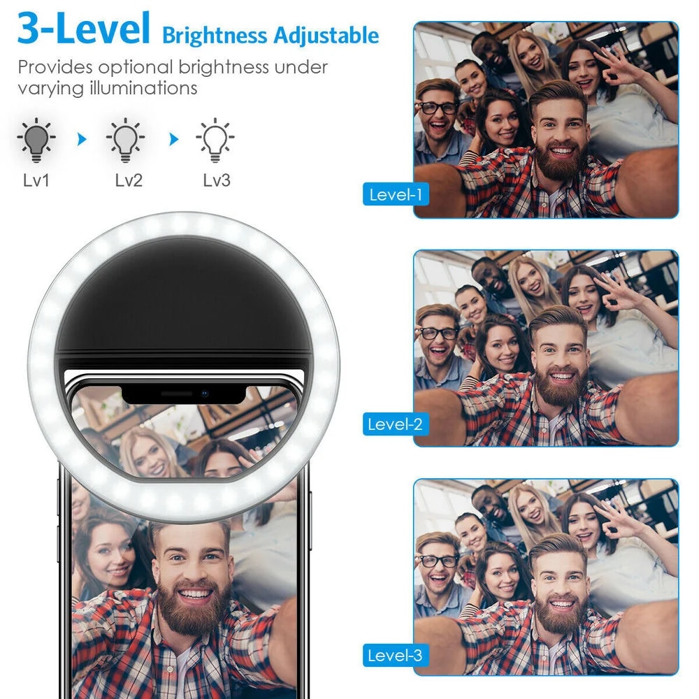 USB-Lade-LED-Selfie-Ringlicht  – Photography Lighting Tent Bewertung und Preis