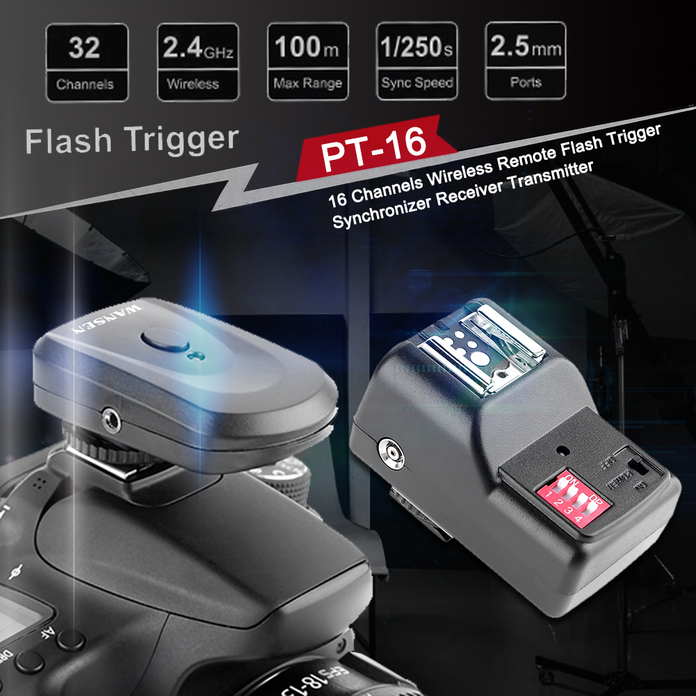 Hot-Shoe-Blitzlampen-Controlle – Trigger Receiver Set Bewertung und Preis
