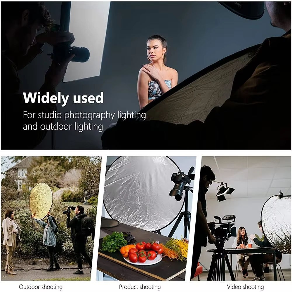 Tragbarer 5-in-1 Zusammenklapp – Photography Lighting Reflector Bewertung und Preis