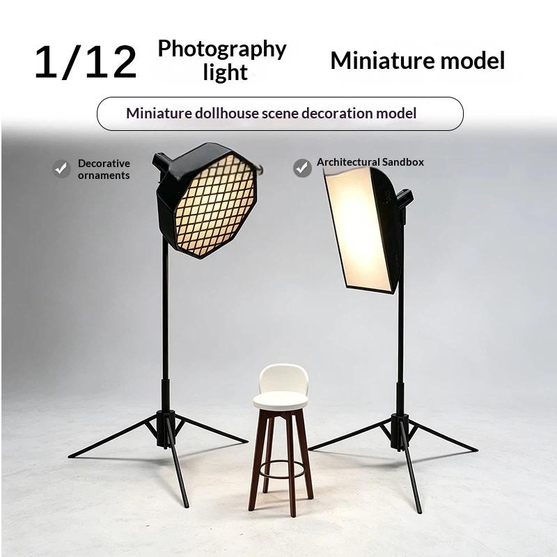 1/12 Mini-Studiolicht-Softbox- – Photography Lighting Layout Bewertung und Preis
