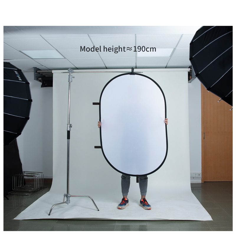 100X150CM faltbare ovale Refle – Photography Lighting Reflector Bewertung und Preis